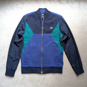 Like New Lacoste Men's SPORT Color-blocked Zip Up Tennis Sweatshirt (size: S)